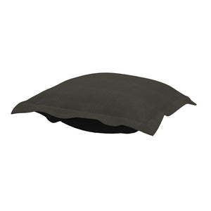 Howard Elliott Puff Ottoman Cover - Transform Your Furniture With Luxurious Faux Fur For A Chic Home Makeover! Gray 100% Polyester C310-201-howard-elliott