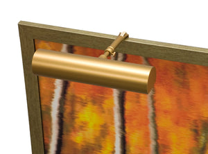 House Of Troy Contemporary Plug-in Picture Lights: Elevate Your Art With Adjustable Gold Accent Lighting Solutions Gold Metal C9-1