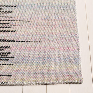 Safavieh Cabo Contemporary Area Rug - Elegant Beige And Green Design For Modern Living Spaces, 8x10 Ft Beige ,Black 97% Polyester,3% Cotton Cab354c-7r