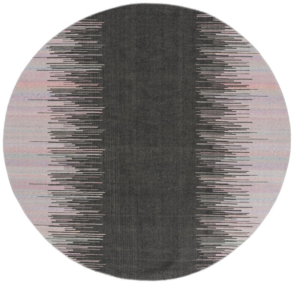 Safavieh Cabo Contemporary Area Rug - Elegant Beige And Green Design For Modern Living Spaces, 8x10 Ft Beige ,Black 97% Polyester,3% Cotton Cab354c-7r