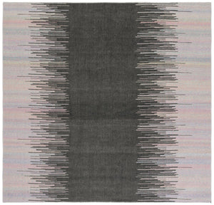 Safavieh Cabo Contemporary Area Rug - Elegant Beige And Green Design For Modern Living Spaces, 8x10 Ft Beige ,Black 97% Polyester,3% Cotton Cab354c-7r