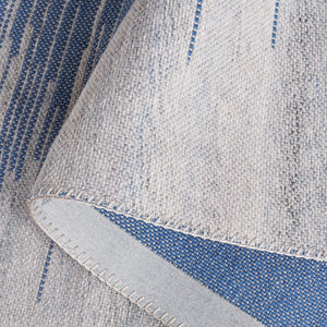 Safavieh Cabo Contemporary Area Rug - Elegant Beige And Green Design For Modern Living Spaces, 8x10 Ft Beige ,Blue 97% Polyester,3% Cotton Cab354d-9