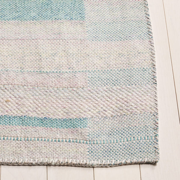 Safavieh Cabo Elegant Area Rug - Contemporary Design In Serene Hues, Perfect For Living Spaces & Comfort Beige ,Green 97% Polyester,3% Cotton Cab356b-7sq