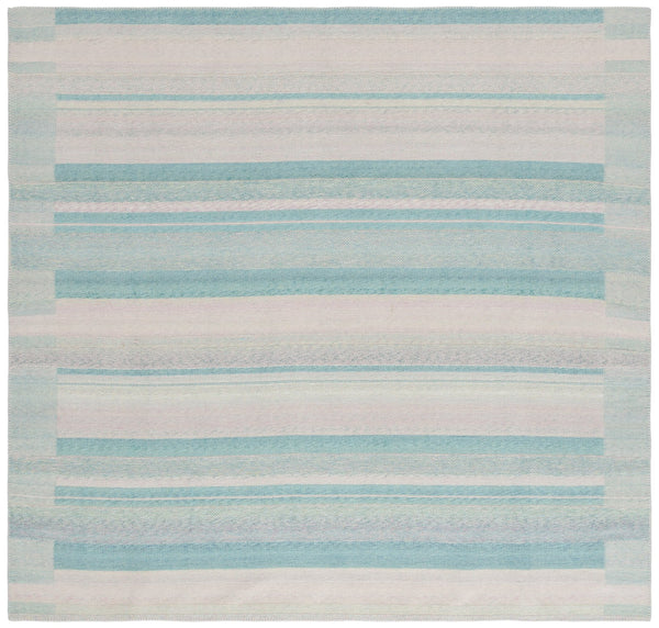 Safavieh Cabo Elegant Area Rug - Contemporary Design In Serene Hues, Perfect For Living Spaces & Comfort Beige ,Green 97% Polyester,3% Cotton Cab356b-7sq