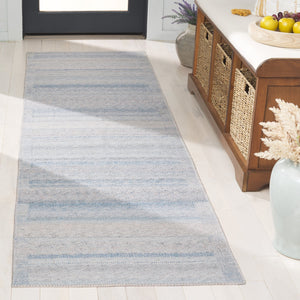 Safavieh Cabo Elegant Area Rug - Contemporary Design In Serene Hues, Perfect For Living Spaces & Comfort Beige ,Blue 97% Polyester,3% Cotton Cab356d-9