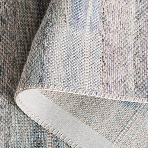 Safavieh Cabo Elegant Area Rug - Contemporary Design In Serene Hues, Perfect For Living Spaces & Comfort Beige ,Blue 97% Polyester,3% Cotton Cab356d-9