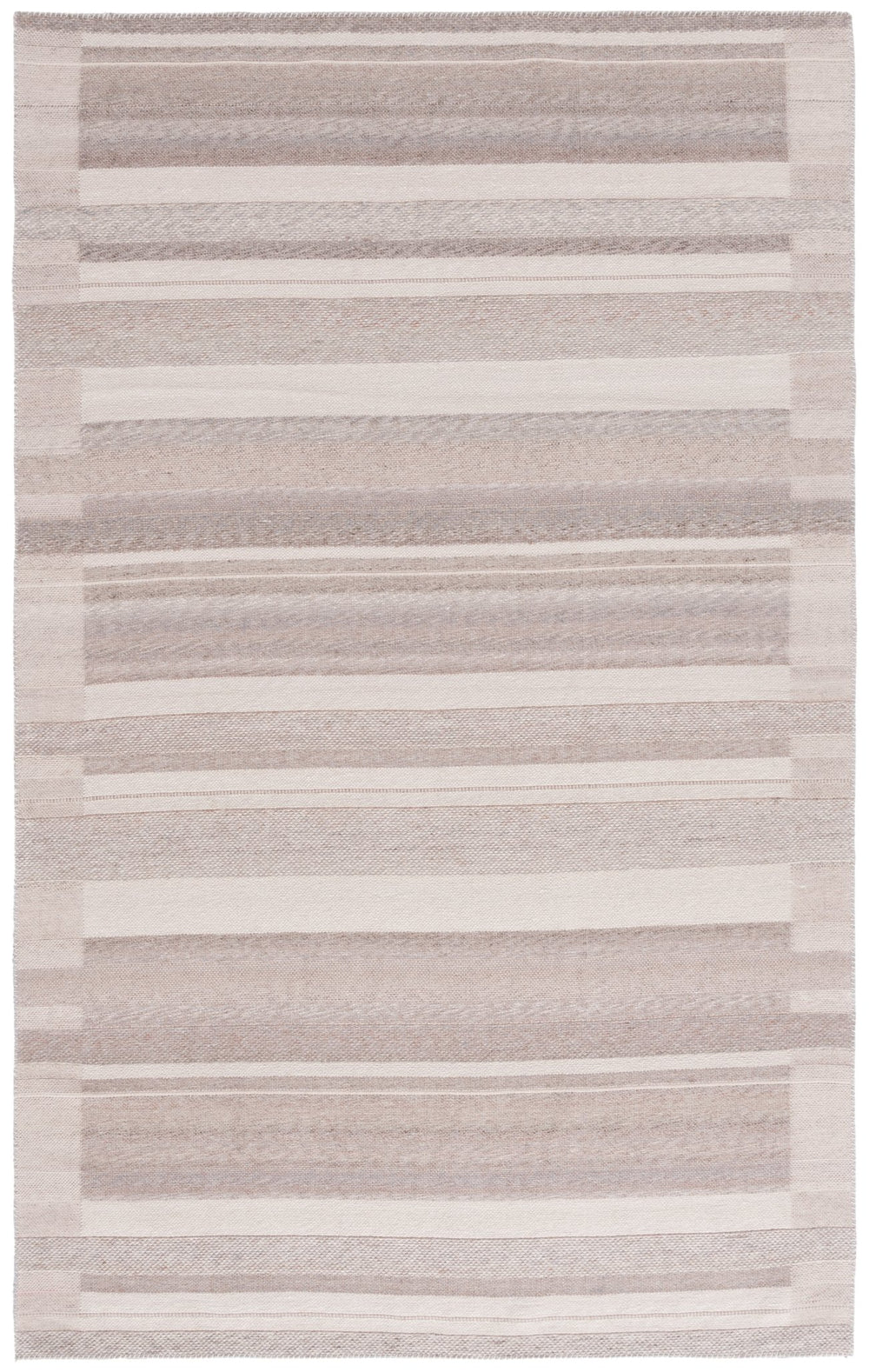 Safavieh Cabo Elegant Area Rug - Contemporary Design In Serene Hues, Perfect For Living Spaces & Comfort Grey ,Beige 97% Polyester,3% Cotton Cab356f-5