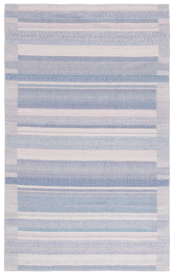 Safavieh Cabo Elegant Area Rug - Contemporary Design In Serene Hues, Perfect For Living Spaces & Comfort Blue ,Purple 97% Polyester,3% Cotton Cab356m-7sq
