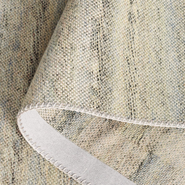 Safavieh Cabo Contemporary Striped Runner Rug – Stylish Blue-green Design For Elegant Home Décor Spaces Blue ,Green 97% Polyester,3% Cotton Cab360l-7sq