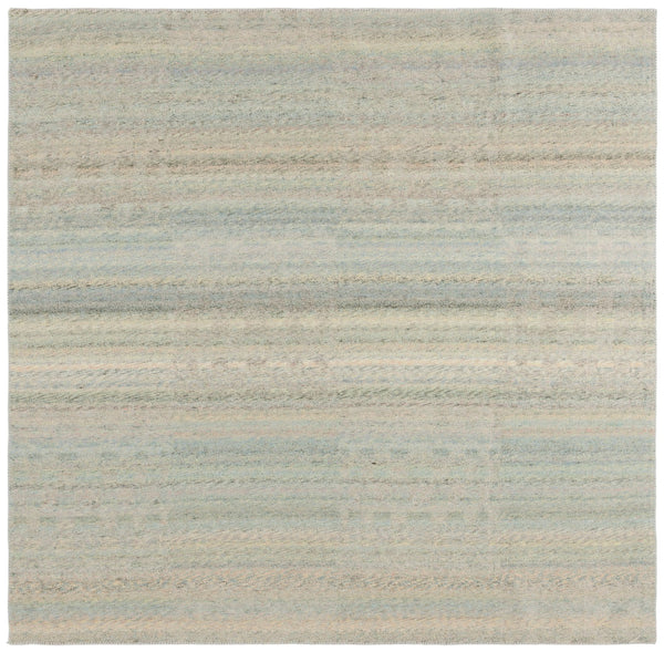 Safavieh Cabo Contemporary Striped Runner Rug – Stylish Blue-green Design For Elegant Home Décor Spaces Blue ,Green 97% Polyester,3% Cotton Cab360l-7sq