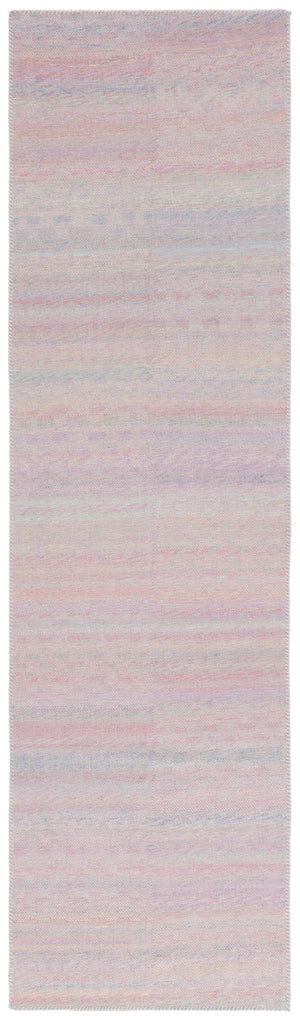 Safavieh Cabo Contemporary Striped Runner Rug – Stylish Blue-green Design For Elegant Home Décor Spaces Pink ,Blue 97% Polyester,3% Cotton Cab360u-28