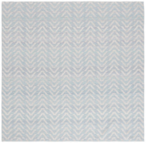 Safavieh Cabo Contemporary Chevron Area Rug - Elegant Light Blue And Beige Design For Stylish Home Decor Light Blue ,Beige 97% Polyester,3% Cotton Cab366k-28