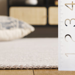 Safavieh Cabo Contemporary Area Rug In Elegant Gray - Soft, Durable Design For Modern Living Spaces Grey 97% Polyester,3% Cotton Cab368f-7sq