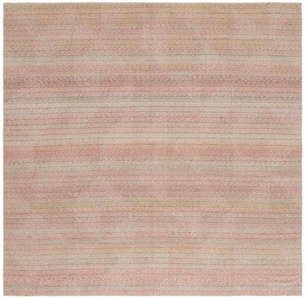 Safavieh Cabo Contemporary Area Rug - Modern Elegance In Warm Hues For Stylish Living Spaces And Durability Red ,Sage 97% Polyester,3% Cotton Cab369q-4