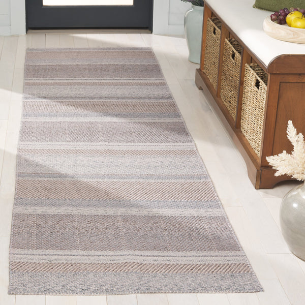 Safavieh Cabo Contemporary Area Rug - Elegant Flatweave Design For Any Home Decor, Soft & Durable Style Taupe ,Beige 97% Polyester,3% Cotton Cab370e-5