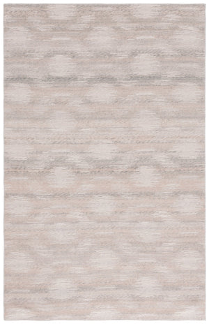 Safavieh Cabo Contemporary Round Area Rug - Elegant Abstract Design For Living Room Or Bedroom Décor Taupe ,Beige 97% Polyester,3% Cotton Cab373e-4