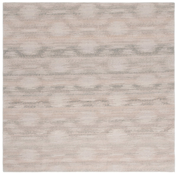 Safavieh Cabo Contemporary Round Area Rug - Elegant Abstract Design For Living Room Or Bedroom Décor Taupe ,Beige 97% Polyester,3% Cotton Cab373e-4