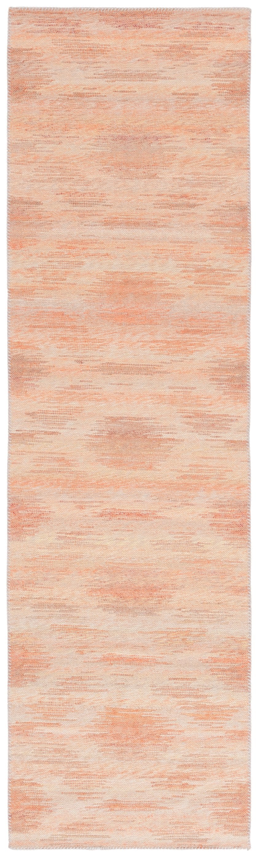 Safavieh Cabo Contemporary Round Area Rug - Elegant Abstract Design For Living Room Or Bedroom Décor Red ,Beige 97% Polyester,3% Cotton Cab373q-7sq