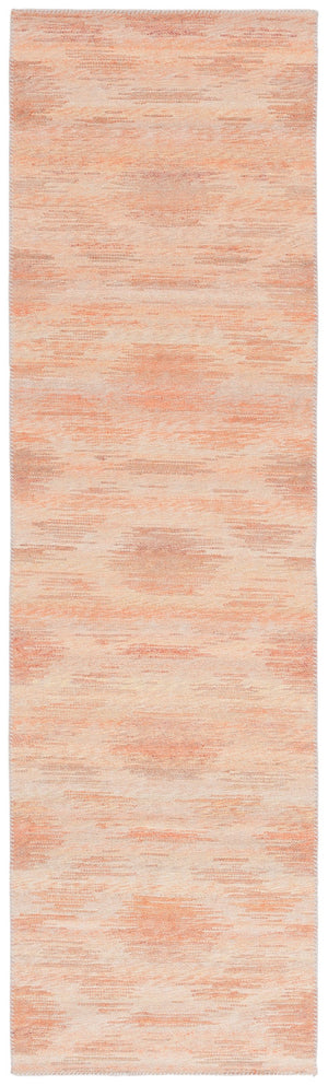 Safavieh Cabo Contemporary Round Area Rug - Elegant Abstract Design For Living Room Or Bedroom Décor Red ,Beige 97% Polyester,3% Cotton Cab373q-7sq