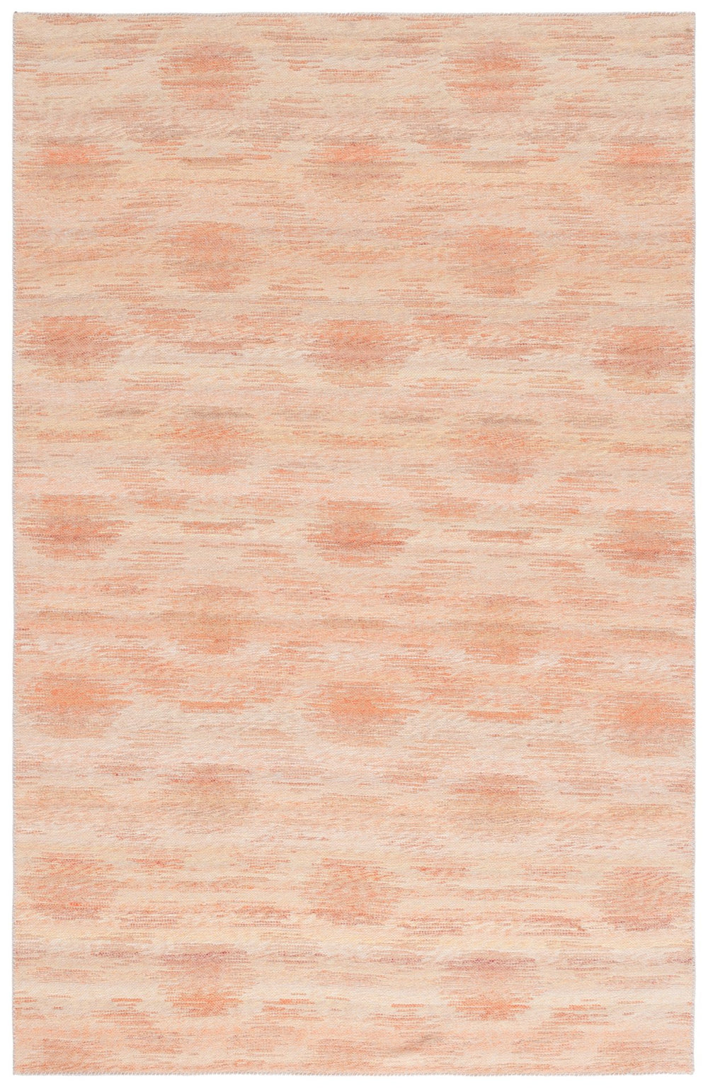 Safavieh Cabo Contemporary Round Area Rug - Elegant Abstract Design For Living Room Or Bedroom Décor Red ,Beige 97% Polyester,3% Cotton Cab373q-7sq