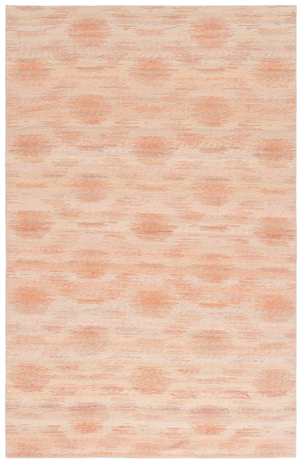 Safavieh Cabo Contemporary Round Area Rug - Elegant Abstract Design For Living Room Or Bedroom Décor Red ,Beige 97% Polyester,3% Cotton Cab373q-7sq