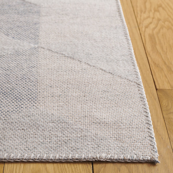 Safavieh Cabo Contemporary Geometric Area Rug - Elegant 3d Illusion Design For Modern Home Décor Style Beige ,Light Grey 97% Polyester,3% Cotton Cab374b-7sq