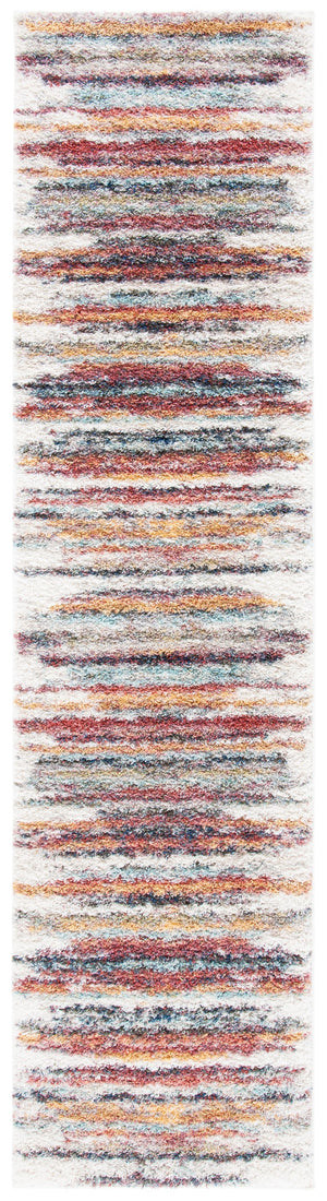 Safavieh Calista Plush Rust & Gold Square Rug — Contemporary Turkish Loomed Design, Cozy 1" Pile Comfort Edge 5'-3" x 5'-3" CAL132P-5SQ