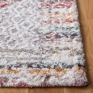 Safavieh Calista Contemporary Ivory & Rust Geometric Rug 3X5, Power-Loomed Turkey, Durable Soft Pile, Easy Care CAL136A-3