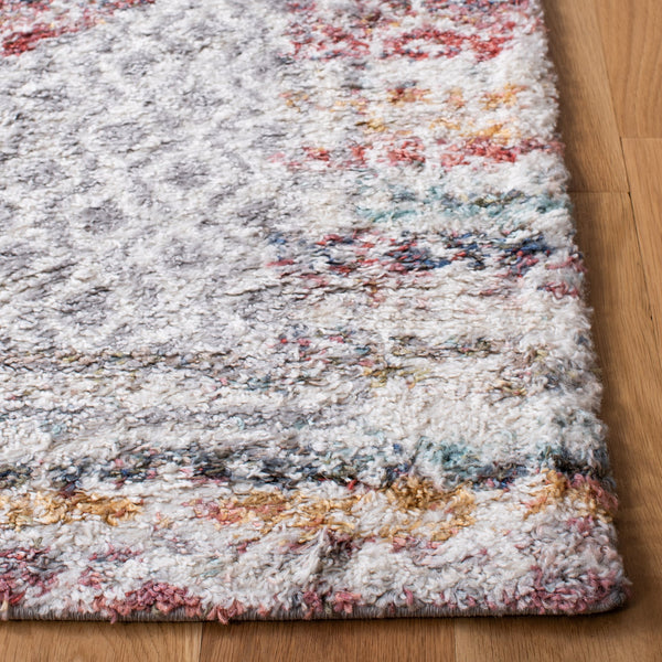 Safavieh Calista Contemporary Ivory & Rust Geometric Rug 3X5, Power-Loomed Turkey, Durable Soft Pile, Easy Care CAL136A-3