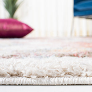 Safavieh Calista 154 Power Loomed Contemporary Rug Rust / Ivory CAL154P-8SQ