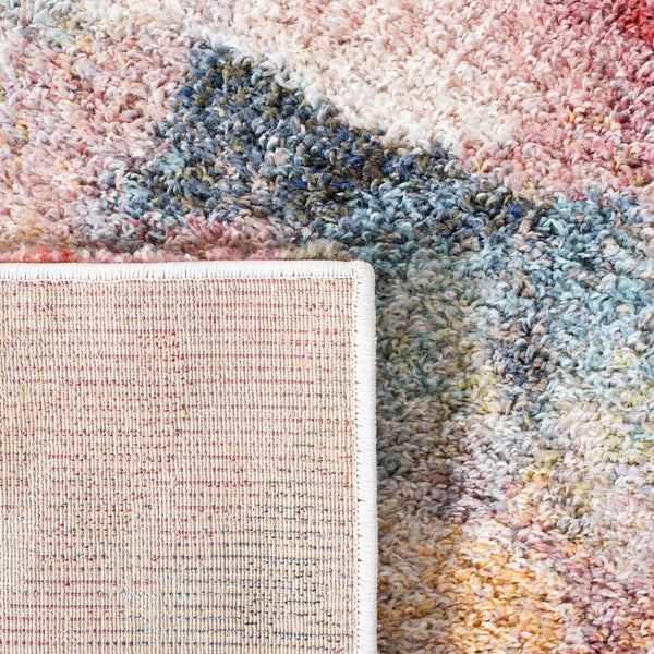 Safavieh Calista 154 Power Loomed Contemporary Rug Rust / Ivory CAL154P-8SQ