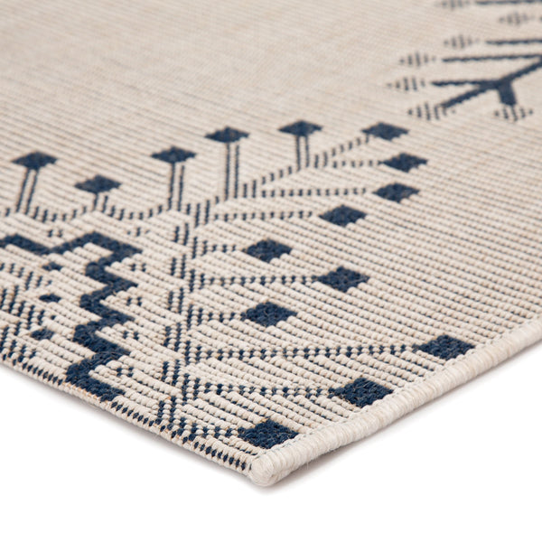 Jaipur Living Jaipur Living Compass Flatweave Polypropylene Tribal Diamond Indoor Outdoor Rug 4'X5'7" RUG143310