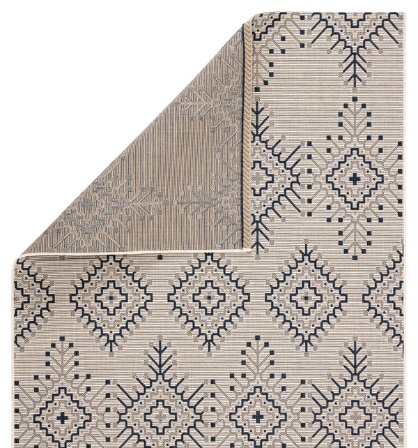 Jaipur Living Jaipur Living Compass Flatweave Polypropylene Tribal Diamond Indoor Outdoor Rug 4'X5'7" RUG143310