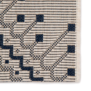 Jaipur Living Jaipur Living Compass Flatweave Polypropylene Tribal Diamond Indoor Outdoor Rug 4'X5'7" RUG143310