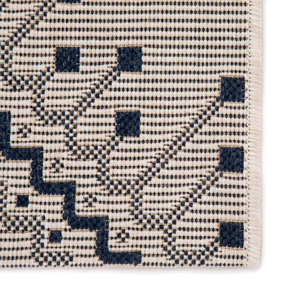 Jaipur Living Jaipur Living Compass Flatweave Polypropylene Tribal Diamond Indoor Outdoor Rug 4'X5'7" RUG143310