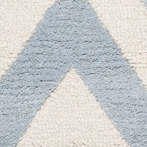 Safavieh Cambridge 139 Hand Tufted  Rug Light Blue / Ivory CAM139A-2