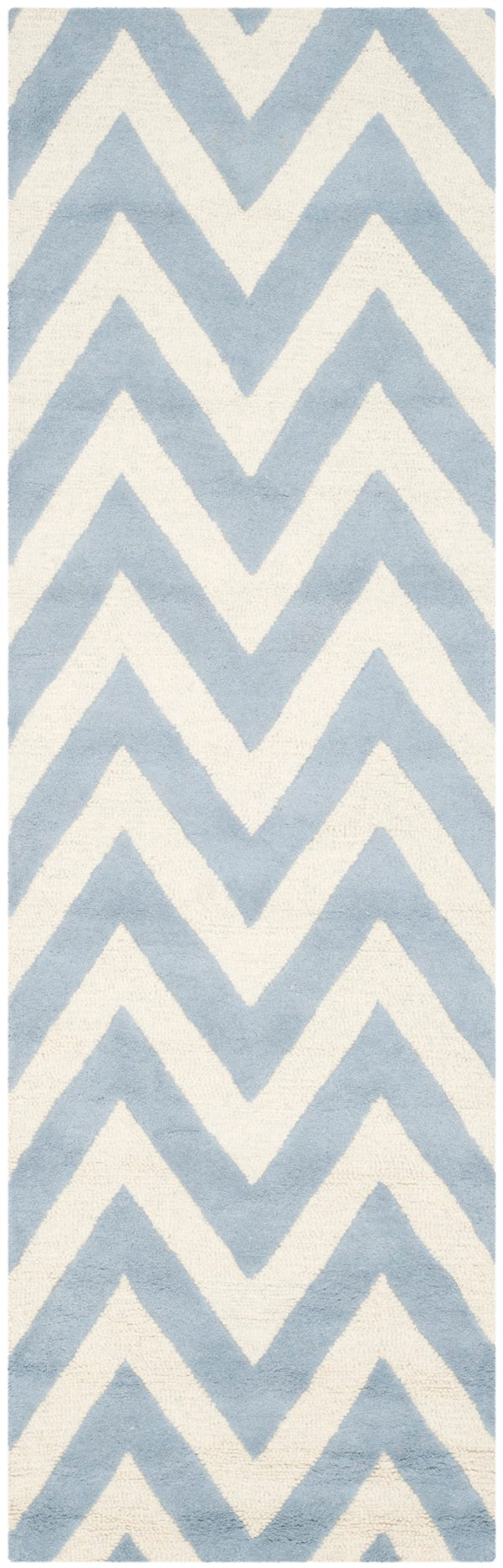 Safavieh Cambridge 139 Hand Tufted  Rug Light Blue / Ivory CAM139A-28