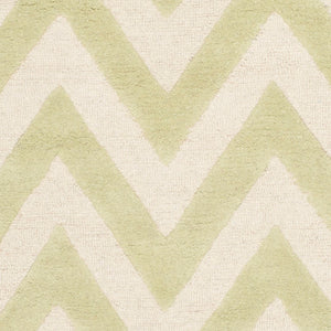 Safavieh Cambridge 139 Hand Tufted  Rug Light Green / Ivory CAM139B-3