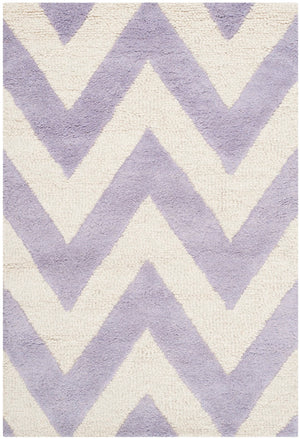 Safavieh Cambridge 139 Hand Tufted  Rug Lavander / Ivory CAM139C-2