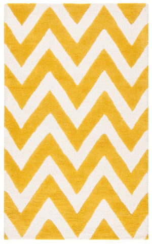 Safavieh Cambridge 139 Hand Tufted  Rug Gold / Ivory CAM139Q-3