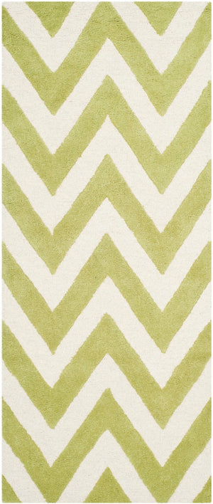 Safavieh Cambridge 139 Hand Tufted  Rug Green / Ivory CAM139T-26