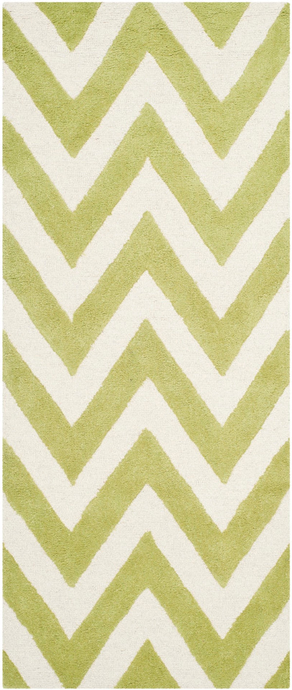 Safavieh Cambridge 139 Hand Tufted  Rug Green / Ivory CAM139T-26