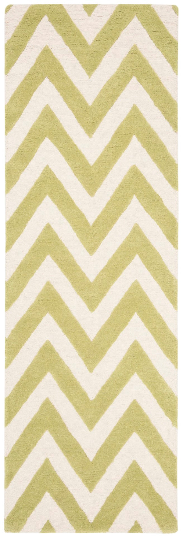 Safavieh Cambridge 139 Hand Tufted  Rug Green / Ivory CAM139T-2