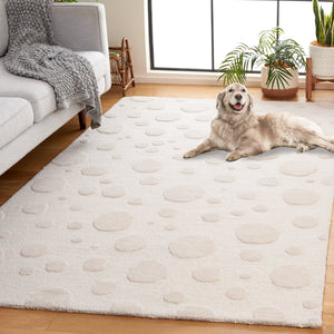 Safavieh Cambridge Hand-tufted Transitional Ivory Rug - Luxurious Wool Blend For Timeless Home Elegance Ivory 80% Wool,20% Cotton Cam147a-6sq