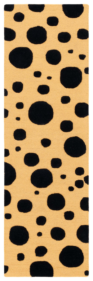 Safavieh Cambridge Hand-tufted Transitional Ivory Rug - Luxurious Wool Blend For Timeless Home Elegance Gold ,Black 80% Wool,20% Cotton Cam147d-8