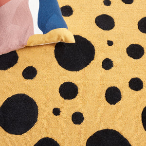 Safavieh Cambridge Hand-tufted Transitional Ivory Rug - Luxurious Wool Blend For Timeless Home Elegance Gold ,Black 80% Wool,20% Cotton Cam147d-8