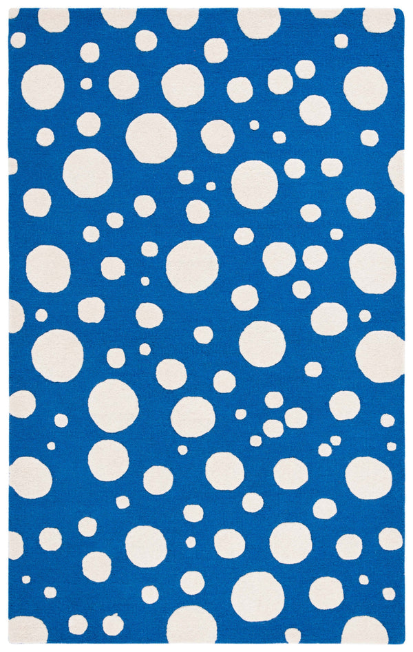 Safavieh Cambridge Hand-tufted Transitional Ivory Rug - Luxurious Wool Blend For Timeless Home Elegance Blue ,Ivory 80% Wool,20% Cotton Cam147m-6sq