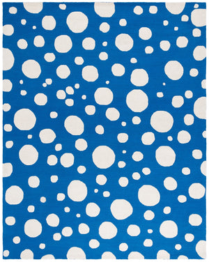 Safavieh Cambridge Hand-tufted Transitional Ivory Rug - Luxurious Wool Blend For Timeless Home Elegance Blue ,Ivory 80% Wool,20% Cotton Cam147m-6sq