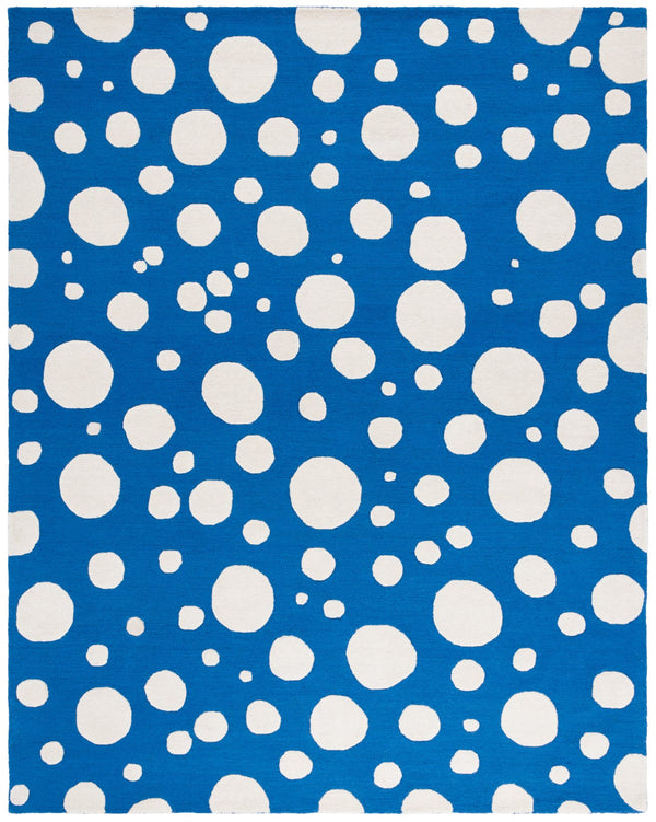 Safavieh Cambridge Hand-tufted Transitional Ivory Rug - Luxurious Wool Blend For Timeless Home Elegance Blue ,Ivory 80% Wool,20% Cotton Cam147m-6sq