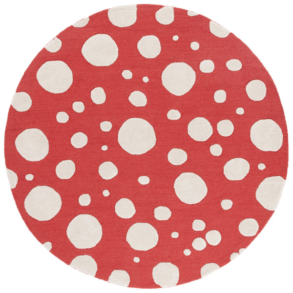 Safavieh Cambridge Hand-tufted Transitional Ivory Rug - Luxurious Wool Blend For Timeless Home Elegance Red ,Ivory 80% Wool,20% Cotton Cam147q-4